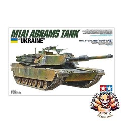 NEW Tamiya 1/35 Scale Limited Edition Ukrainian M1A1 Abrams Tank Plastic Model
