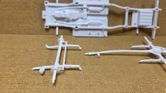 1979 GMC Wrecker COMPLETE CHASSIS 1:25 Scale Revell NEW Model Kit PARTS