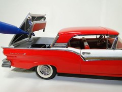 Ford Custom Built Concept Classic Car1:24Hot Rod Race gt TIN Metal Model1950