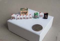 1/18 or 1/24  Scale GTX old School   Oil products 10 items