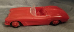 Aurora 1:32 C1 Corvette Vintage (1962) Model Car Kit No. 519-70 Built