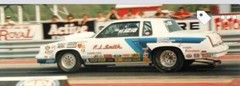 DECALS- F. J. Smith Olds, Sportsman drag racing series.