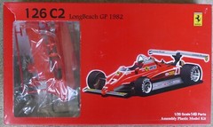 Fujimi 1/20 Scale 090337 Ferrari 126C2 F1 Long Beach GP 1982 Kit NEW NOT SEALED
