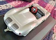 1/43 MINICHAMPS PORSCHE 718 RS 60, winner Water, silver, 1973, mint ++!