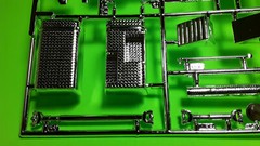 Mack DM800 Heavy Duty 1/25 chrome fuel tank Bulldog emblem mirrors rig tractor