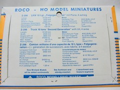 ROCO MINITANKS DBGM #296 Bundeswehr German Army MAN N 4640 10 Ton Cargo Truck #1