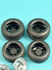 Revell AMT Ertl Monogram MPC 1/25 Scale Model Part 1927 Ford T Custom Wheels