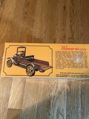 23 T Depot Hack Model Kit AMT Brand New Sealed build 2 ways 23 t express wagon