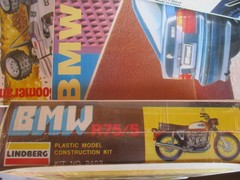 LINDBERG 2402 BMW R75/5 MOTORCYCLE 1/16🔥 WRAPPED MANY MORE LISTED