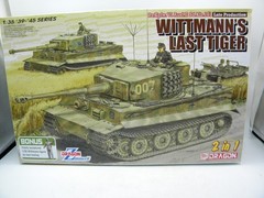 Dragon Pz.Kpfw.VI Ausf.E Sd.Kfz.181 Wittmann’s Last Tiger Late Production 2 in 1