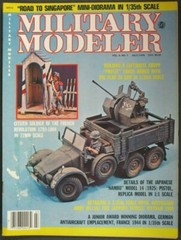 Military Modeler Vol. 6 No. 7 July 1979 – Pre Owned!