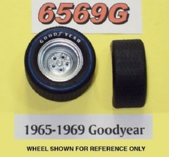 #6569G – 1965-1969 Goodyear Style 10″ Stock Car Tires – PPP – 1/25 Scale – L@@K