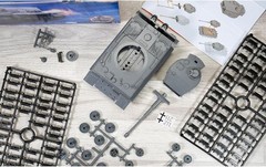 Quick Build Tiger I Tank (Snap) Model Kit