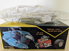 L@@K! **RARE VINTAGE AMT 1967 CORVETTE STING RAY KIT **SEALED BAG *SUPER C@@L!