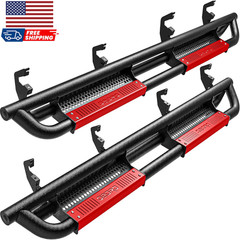 6 Inch Running Boards Compatible with 2019-2025 Chevy Silverado/Gmc Sierra 1500