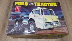 AMT FORD C-900 TILT CAB TRUCK TRACTOR ORIGINAL 1972 ISSUE 1/25 COMPLETE SR