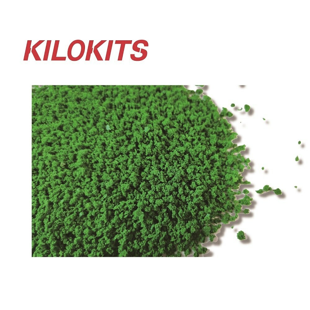 KILOKITS Sponge Foliage Powder for Model Tree Railway Terrain 1/35 1/72 HO N OO