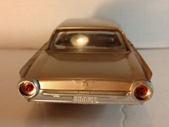 RARE 1963 Ford Thunderbird Dealer Promo 1:24 Plastic Car Bronze