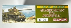 Lot: VTG Dragon #6121 1/35 Scale Sherman Vc Firefly w/RARE RB Model Metal Barrel