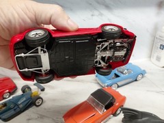 Model Junkyard/parts Plastic , Nice Custom Race Car Lot Of 9 Mixed ,check Pics