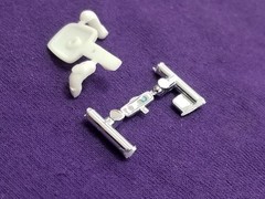 2021 Dodge Charger Hellcat OVERHEAD CONSOLE & MIRROR from 1:25 AMT Model Kit
