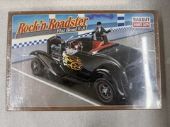 NEW MINICRAFT MODEL KIT*ROCK’N ROADSTER FLAT HEAD V-8 #11224 1/16 2009 SEALED
