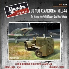 THUNDER 1/32 US Tug Clarktor 6 Mill44 Heavy Duty Airfield Model Kit TDM32004