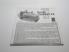 ✨VINTAGE✨ AMT Ertl 1957 Chevrolet Corvette 1/25 Scale Model Kit 8212