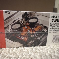 Lindberg Color Me Gone 1964 Dodge 330 Super Sport Kit # 72156 Factory Sealed