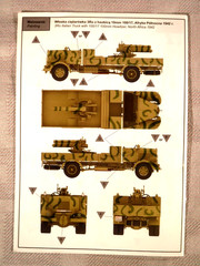 1/35 IBG Models WWII 3Ro Italian Truck w/100mm Howitzer & 4 Crew N Africa #35065