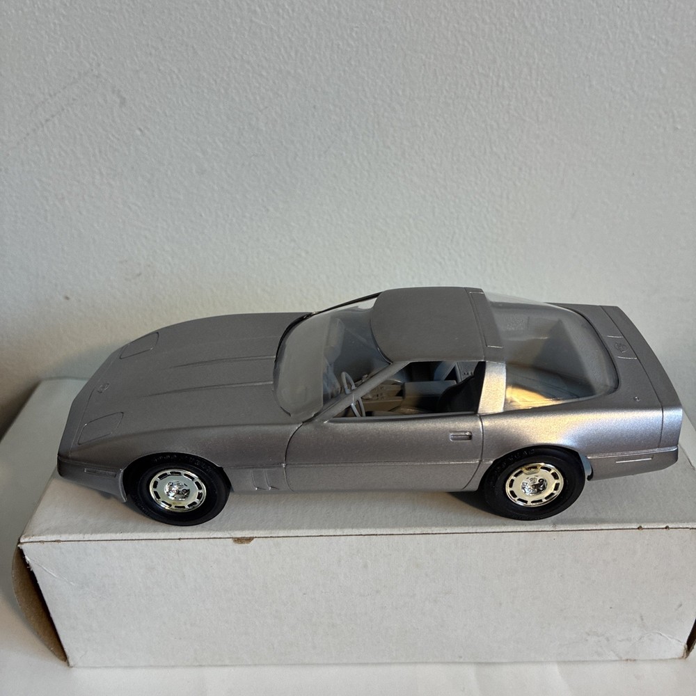 Ertl/AMT 1983 Chevy Cavalier Promo Car Original Box Silver Metallic/NOs/NIB