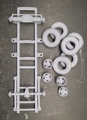 emergency squad 51 model kit. 1/25 scale high detail resin assembly required
