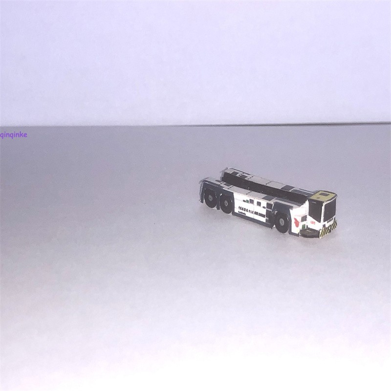 1:400 3d Printed Large Semi-trailer Refueling Truck Airport Static Diorama Model