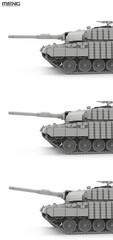 MENG TS-058 1/35 German Main Battle Tank Leopard 2A4(Ukraine) Assembly Model Kit