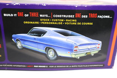 AMT 1969 Ford Torino Cobra Fastback 1/25 Model Kit 2022 MIB Unassembled Open Box