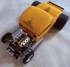 Lot of 5 Well Built Model Cars Junkyard – 1920s 1930s Custom Hot Rods, Revell