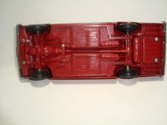 AMT 1966 Ford Galaxie 2 DRHT Dealer Promo Model Car / Candy Apple Red