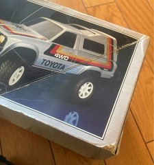 Nikko Toyota Hilux 4WD Semi-delacon RC Car 1/20 Scale Vintage Toy