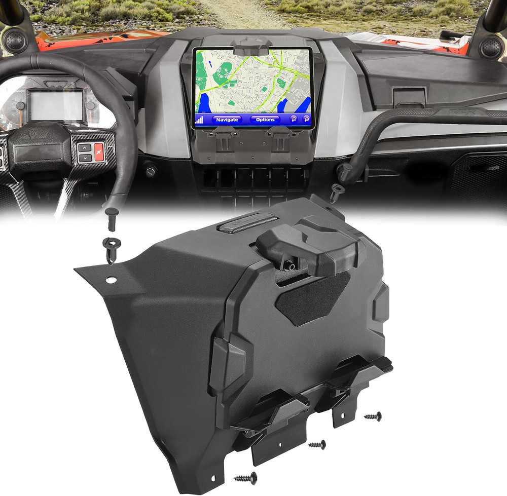 PRO XP Electronic Device Mounts with Storage Box, UTV Electronic Device Holder G