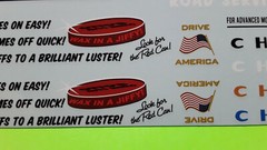 AMT 50 1950 Chevy 3100 Pickup Service Truck 1/25 Union 76 Waterslide Decal Sheet