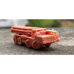 1/144 Russia BM-30 Smerch Rocket Unpainted Kit