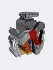 Vintage Blown BBC with 3 build options included and Tremec