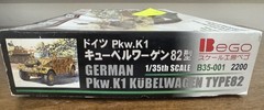 BEGO GERMAN PKW.K1 KUBELWAGEN TYPE 82 ITEM B35-001 MODEL KIT 1/35TH SEALED PARTS