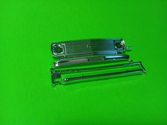 Grill Bumpers 1975 Chevy Van Aquarod Race Team 1/25 AMT Chrome Grille