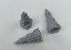 3pc 1/24 Muncie M22 Rockcrusher Transmission Resin Model Car Custom Gasser Parts