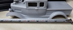 1/24 scale resin 3d printed 1934 Ford Blown Streetrod body model slot car