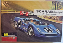 Monogram 1/24 Scarab Rear Engined 1960s Sports Racer Model Kit PC124 1997 SEALED