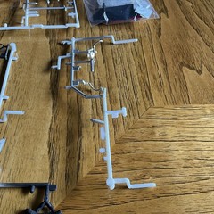 Built Model Car, 1998 Revell Stock Car STARTED, INCOMPLETE, MODIFIED