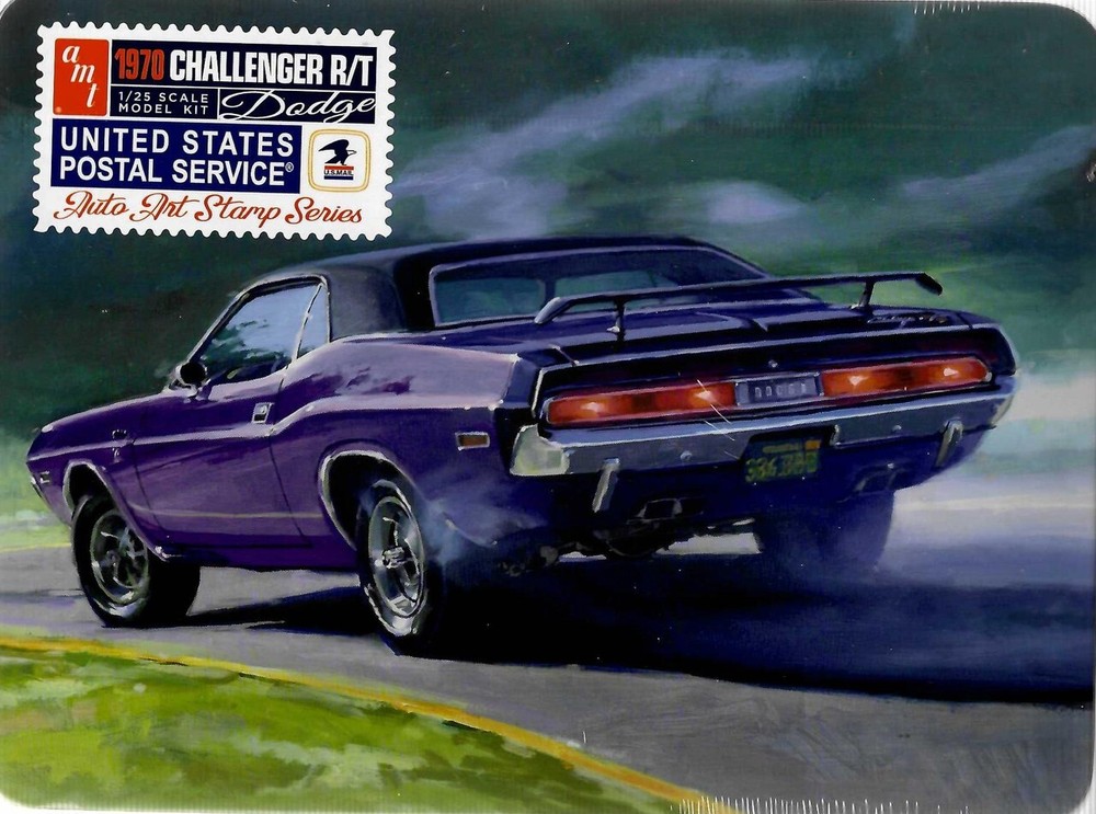 AMT 1401 1970 Challenger R/T “Tin” model kit