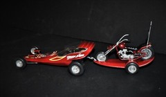 Pro-Built Vintage Monogram 1/24 Cherry Bomb Model Car Kit